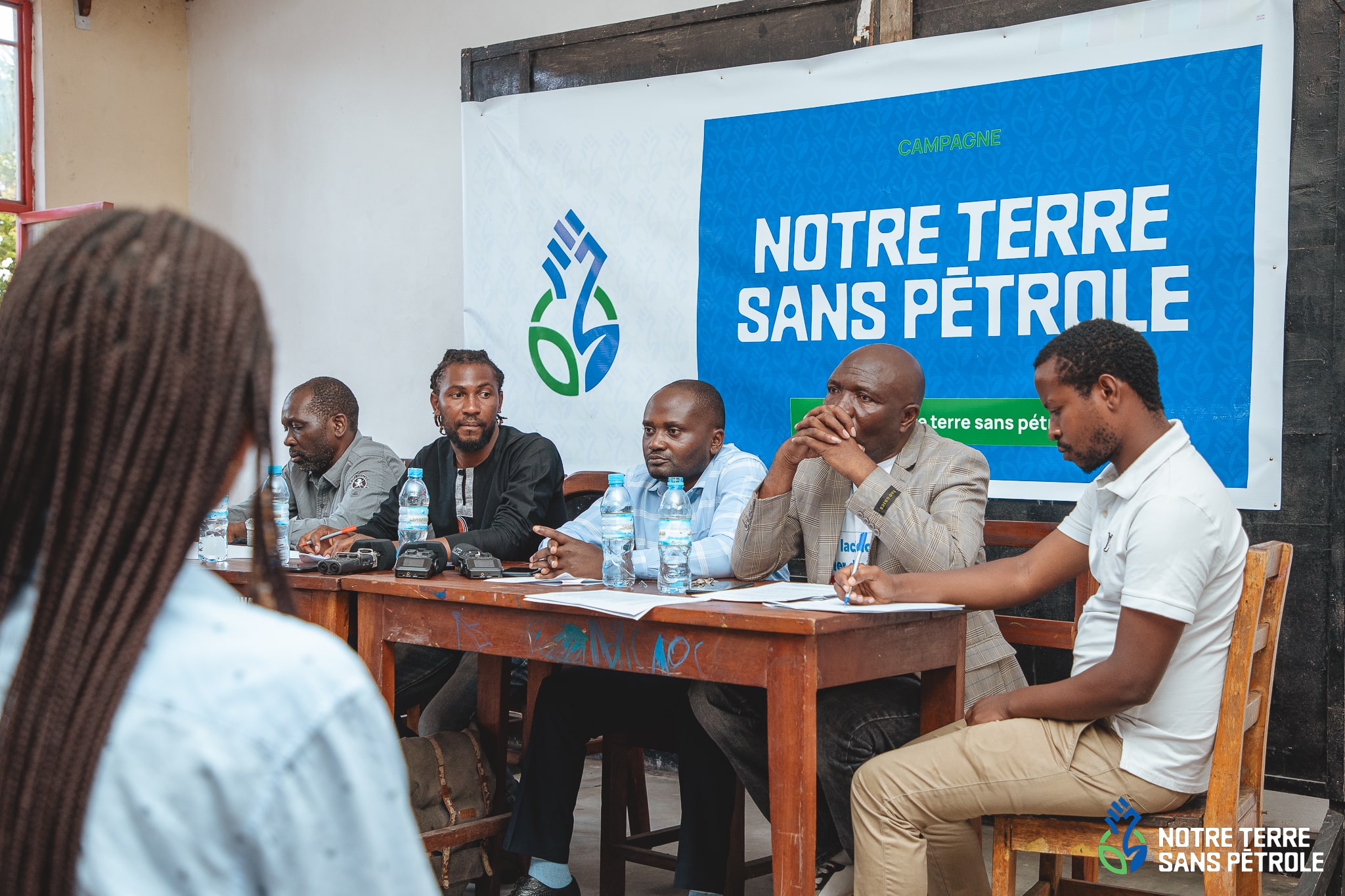 Action de mobilisation contre TotalEnergies à Kinshasa — plus de 500 participants